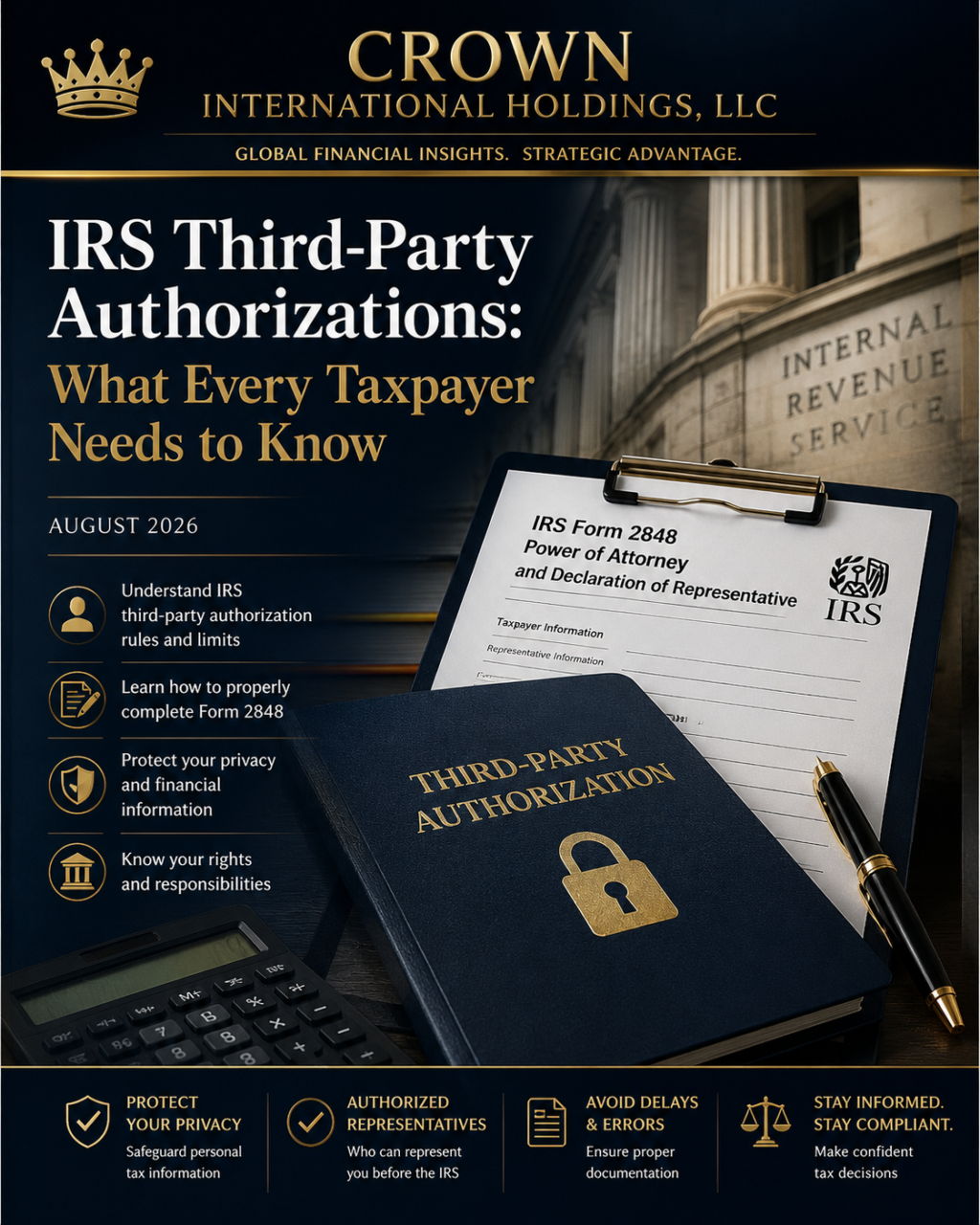 IRS Third-Party Authorizations: What Every Taxpayer Needs to Know