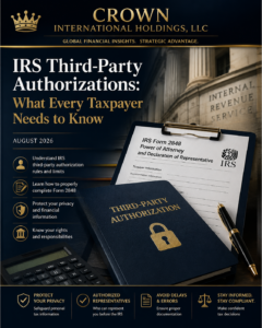 IRS Third-Party Authorizations: What Every Taxpayer Needs to Know