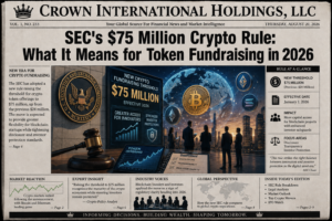 SEC's $75 Million Crypto Rule: What It Means for Token Fundraising in 2026