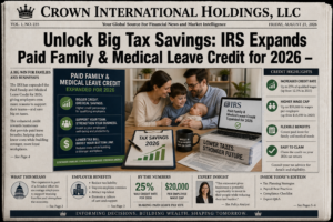 Unlock Big Tax Savings: IRS Expands Paid Family & Medical Leave Credit for 2026