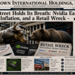 Wall Street Holds Its Breath: Nvidia Earnings, Sticky Inflation, and a Retail Wreck