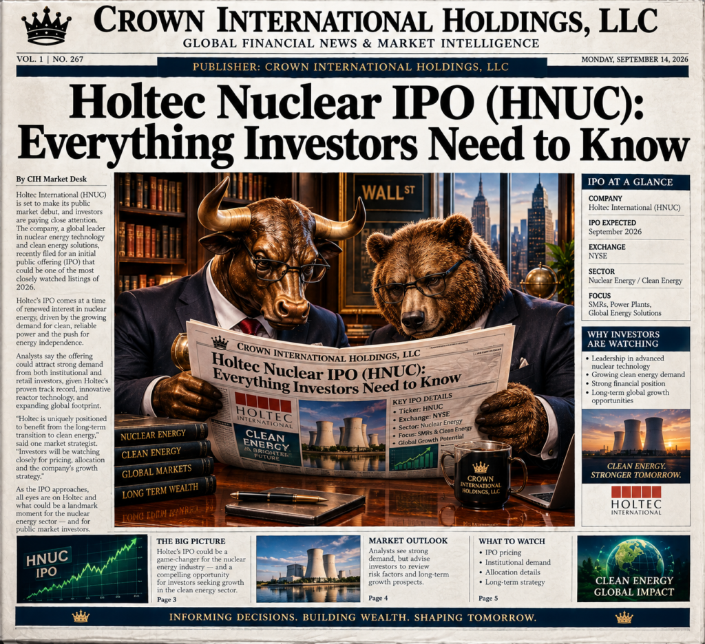 Holtec Nuclear IPO (HNUC): Everything Investors Need to Know