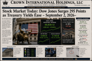Stock Market Today: Dow Jones Surges 295 Points as Treasury Yields Ease – September 2, 2026