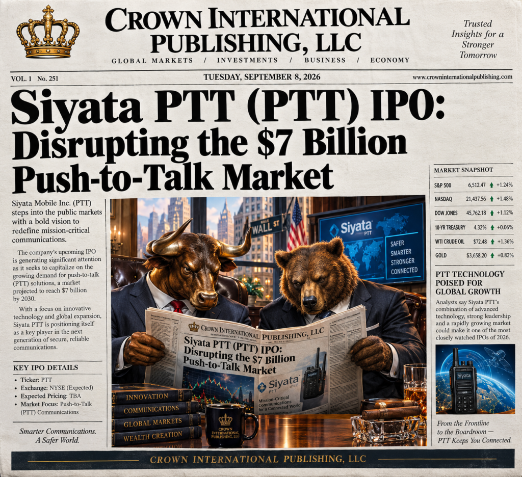 Siyata PTT (PTT) IPO: Disrupting the $7 Billion Push-to-Talk Market